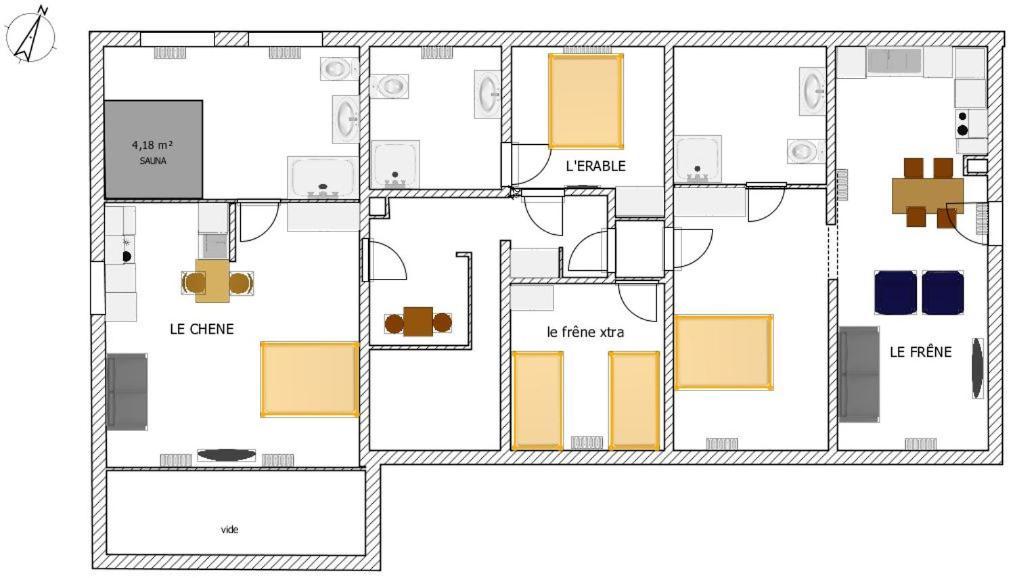 Hotel Le Refuge d'Engreux à Houffalize Extérieur photo